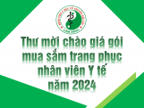 Thư mời chào giá gói mua sắm trang phục nhân viên...