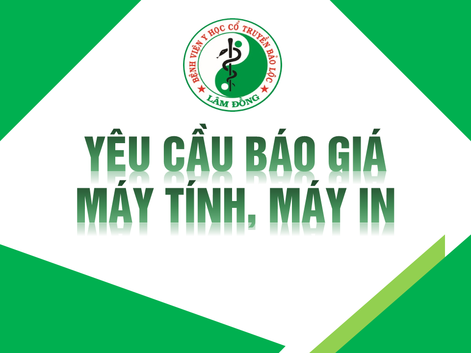 Thông báo mời chào giá máy tính